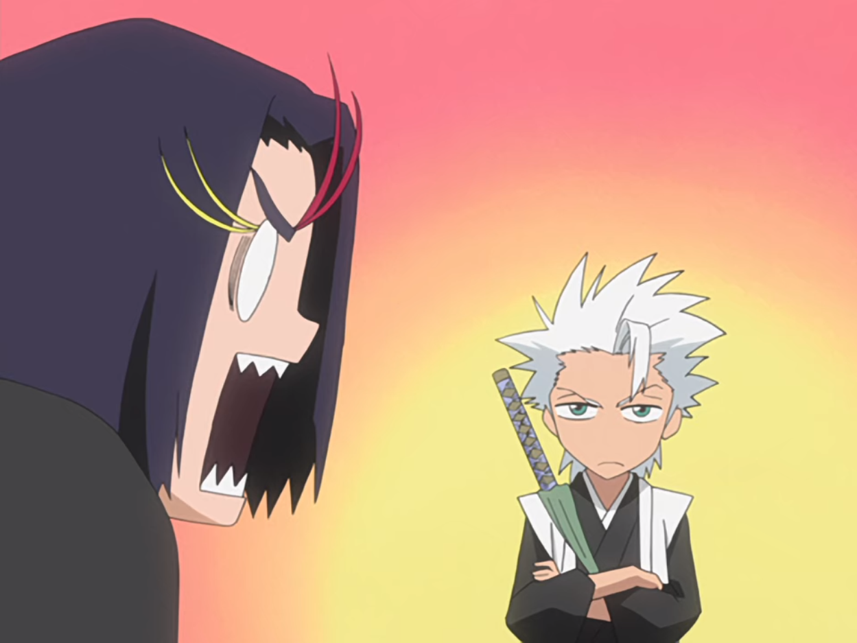 bleach rukia and toshiro