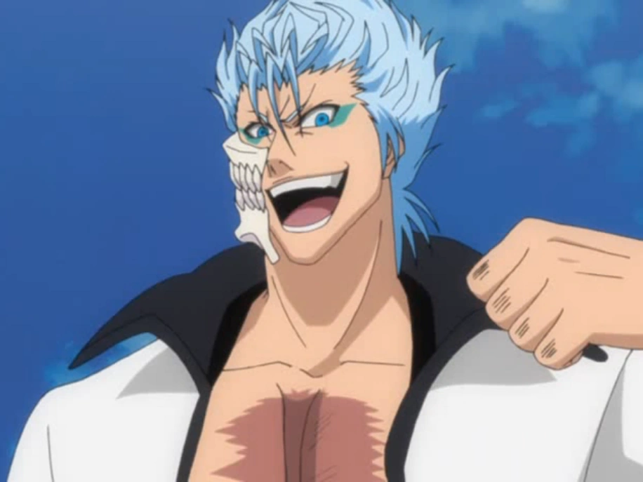 Grimmjow-anime-Bleach  Mangá bleach, Bleach anime, Personagens de cabelo  azul