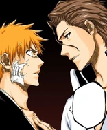Aizen demonstrates how easily he can close the gap between himself and Ichigo.