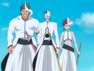Patros and his co-conspirators arrive in Karakura Town.
