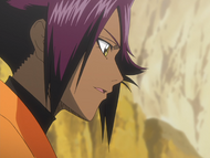 Yoruichi details how a Zanpakutō's Bankai is generally five to ten times more powerful than its Shikai.