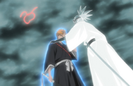 Ichigo and Renji use Reiraku.