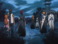 Ichinose confronts Orihime and her friends.