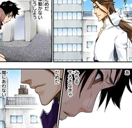 Tatsuki ruminates on how weak she feels before Aizen.