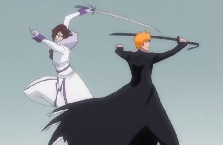 Ichigo Kurosaki & Hollow Ichigo vs. Zangetsu & Muramasa