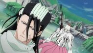 Byakuya kontra Zommari1