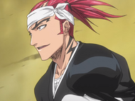 Renji requests that Rukia share her burden with him and Ichigo.