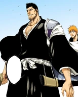 Isshin confronts Aizen, exposing himself as a Shinigami to Ichigo.