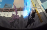 Ichigo blocks the Tōjū's attack.