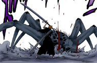 Ichigo defeats Hexapodus.