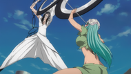 Nnoitra and Nelliel fight.