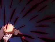 Ichigo fails to resummon his mask.