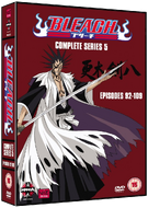 Kenpachi on the cover of the fifth complete series boxset.