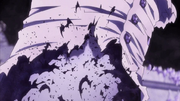 Pernida usa la habilidad del bankai modificado de Mayuri