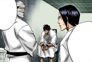 bleach 3rd phantom bankai training guide 128Uryu, Sado, and Ganju discuss