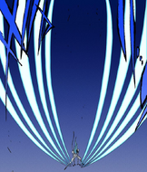 Grimmjow activates Desgarrón.