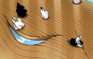 Yhwach bypasses Tenjirō Kirinji with the aid of Nianzol Weizol's The Wind.