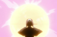 Momo using Enkōsen against Senbonzakura.