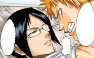 Ichigo confronts Uryū over his reckless decision.