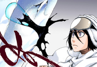 A black liquid spreads from Äs's thorn toward Rukia.