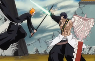 Ichigo fights Amagai.