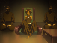 Yoruichi as Commander of the Onmitsukidō.