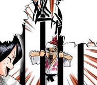 Rukia teases Renji.