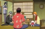 Urahara gathers Ichigo and his friends.