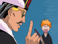 Don Kanonji explains his motivation to Ichigo.