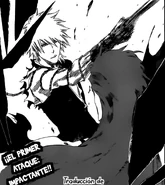 Ichigo Golpea a Aizen