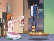 Kurōdo and Noba detect a Bount, alarming Orihime and Sado.