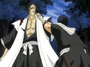 Ichinose y Kenpachi