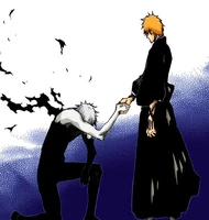 Ichigo chooses one of the kneeling Asauchi.