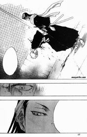 Byakuya le dice lento a Ichigo
