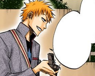 Ichigo explains that he brought a toy airplane for the Plus.