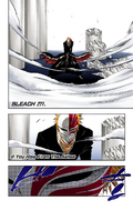 Ichigo on the cover of Chapter 271.