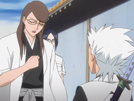 Ran'Tao warns Hitsugaya that there are dozens more Jōkaishō across the Seireitei.