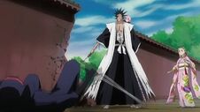 Kenpachi mata al asesino de Kumoi