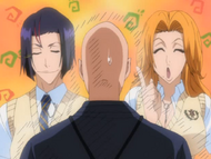 Yumichika and Rangiku refuse to join the kendō team.