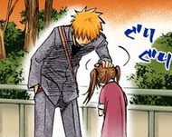 Ichigo comforts the Dead Girl and promises to visit her tomorrow.