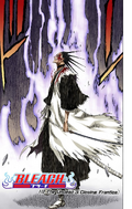 Kenpachi on the cover of Chapter 113.