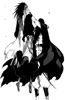 Kenpachi vaincu par "Yhwach".