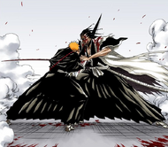 Ichigo and Kenpachi grievously wound each other with their final attacks.