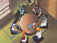 Renji and his friends return to the Urahara Shop.