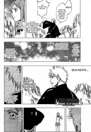 Orihime ve como Ichigo avanza