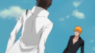 Aizen explains his view of truth and lies to Ichigo.