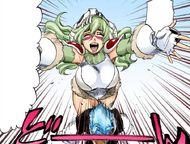 Nelliel jumps at Ichigo.