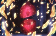 Orihime's  fails to restore the Soul King and instead shatters.