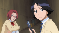 Chizuru Honshō and Mizuiro hiding.