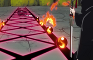 Urahara uses Hiasobi, Benihime, Juzutsunagi on Reigai-Suì-Fēng.